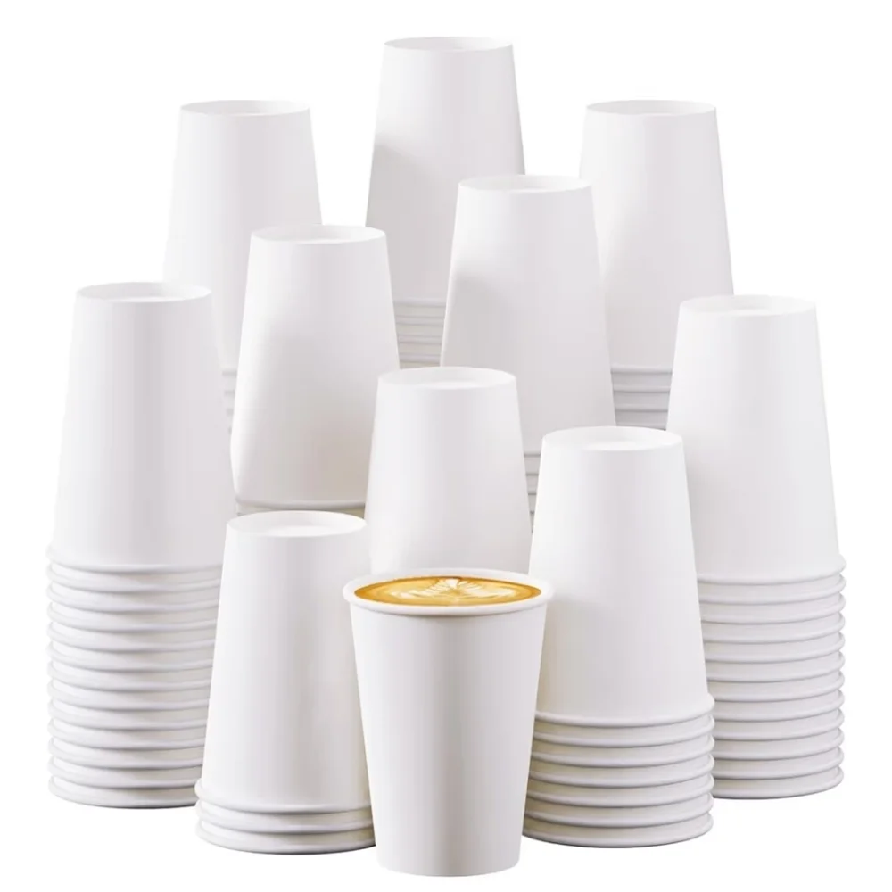 NWT Turbo Bee 12 oz Disposable Paper Cups,270 Pack Paper